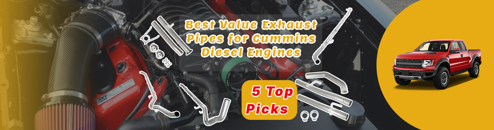 Best Value Exhaust Pipes for Cummins Diesel Engines: 5 Top Picks