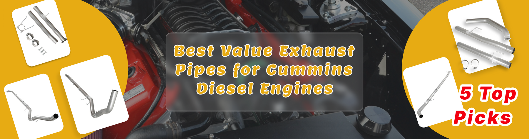 Best Value Exhaust Pipes for Cummins Diesel Engines: 5 Top Picks