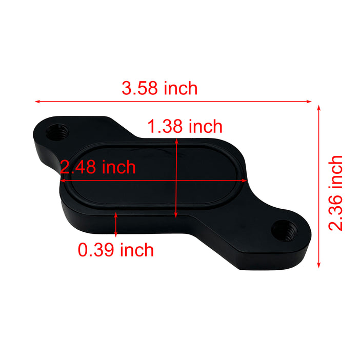 TruckTok 2007-2010 6.6L Chevy GMC  LMM Duramax EGR Valve Cooler Delete Kit Fit