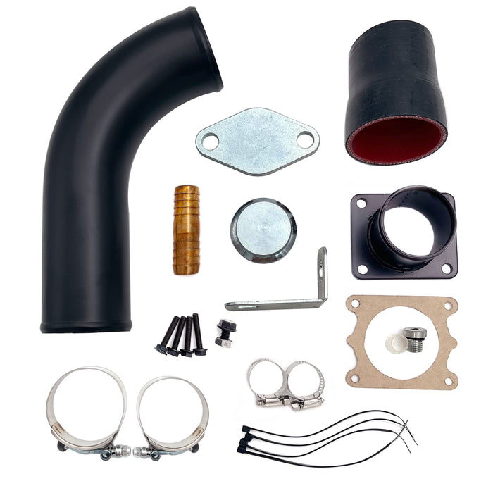 TruckTok 2005-2006 Jeep Liberty 2.5L Turbo Diesel Engines Stage 1 & 2 EGR Delete Kit Generic