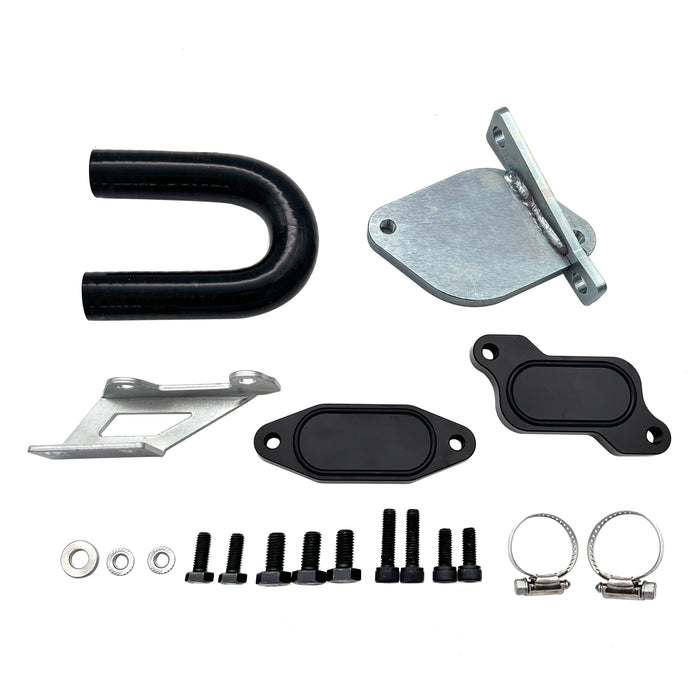 TruckTok 2007-2010 6.6L Chevy GMC LMM Duramax EGR Valve Cooler Delete Kit Fit