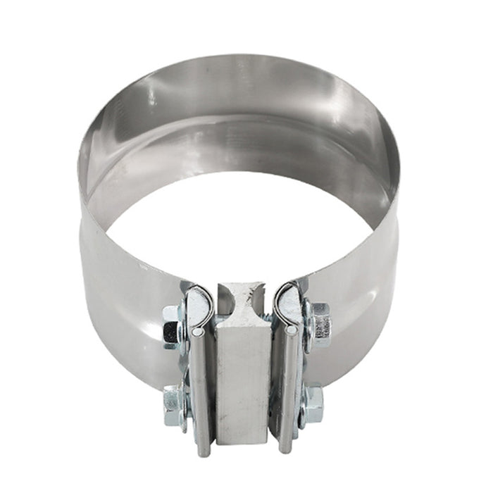 Trucktok 4"/5" Stainless Steel Exhaust Clamp Muffler Clamp Lap Joint Band Clamp Universal