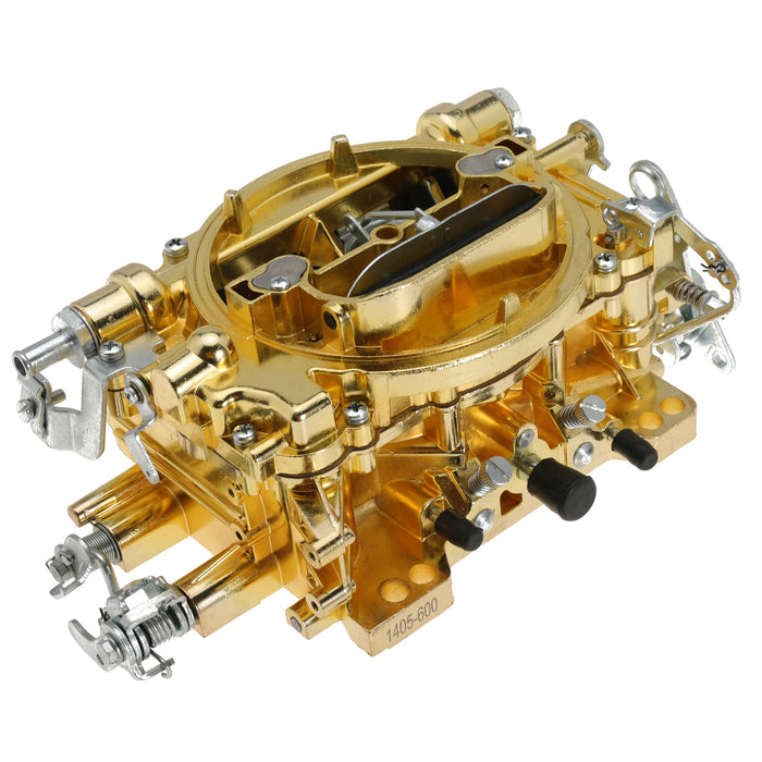 Trucktok 600 CFM Performer 4BBL #1405 Carburetor Golden
