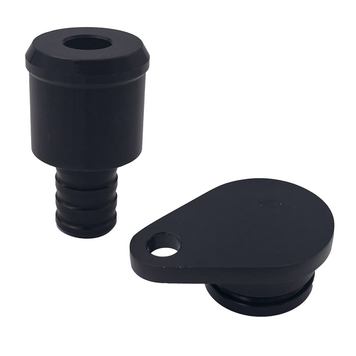 TruckTok 2017-2019 6.6L Duramax L5P 5" DPF Delete pipe & 3.5" Downpipe w/EGR Delete kit