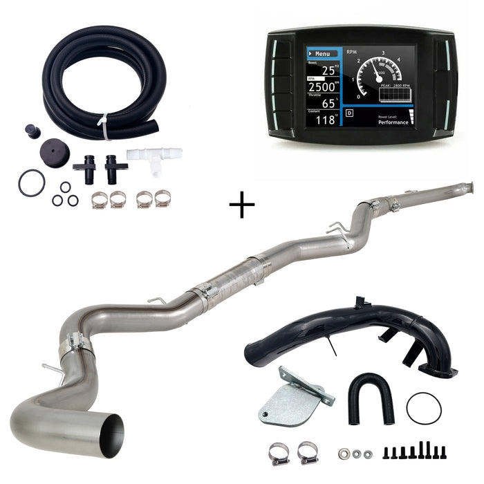 TruckTok 2007.5-2010 6.6L Duramax LMM 5" DPF/EGR/CCV Delete All-in-One Kit