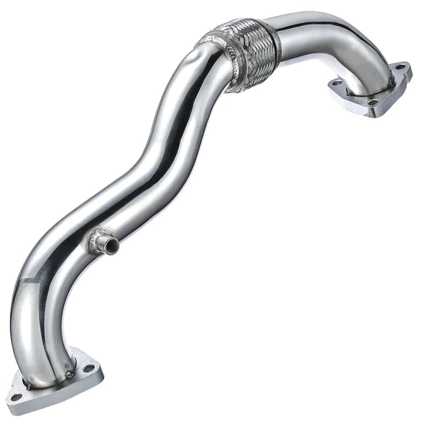 TruckTok 2008-2010 6.4L Ford F250 F350 F450 F550 V8 Powerstork Diesel EGR Delete Plates Bypass Exhaust Up Pipes