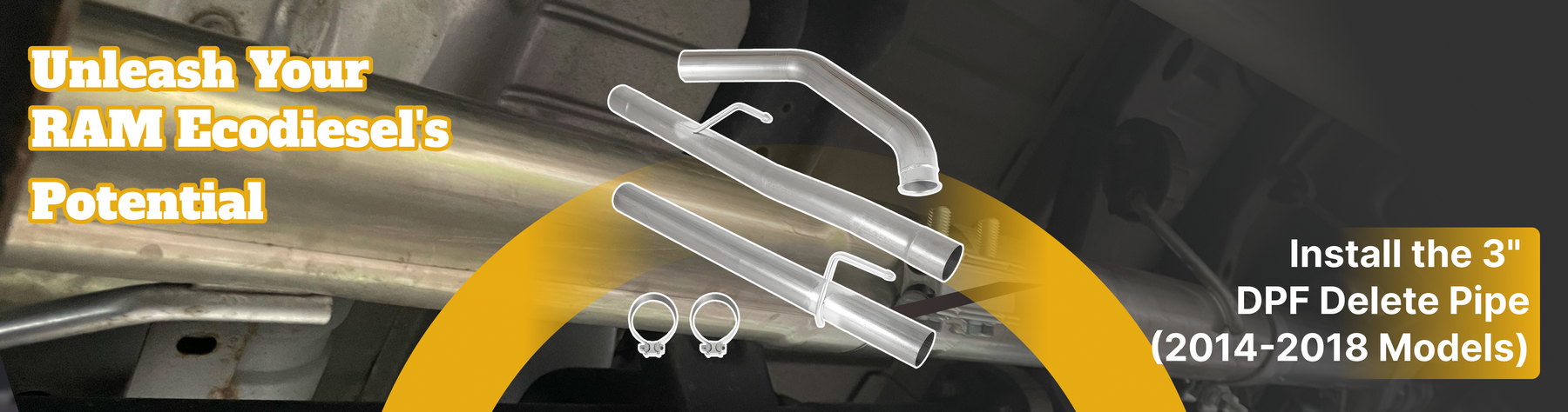 Unleash Your RAM Ecodiesel's Potential: Install the 3" DPF Delete Pipe (2014-2018 Models)