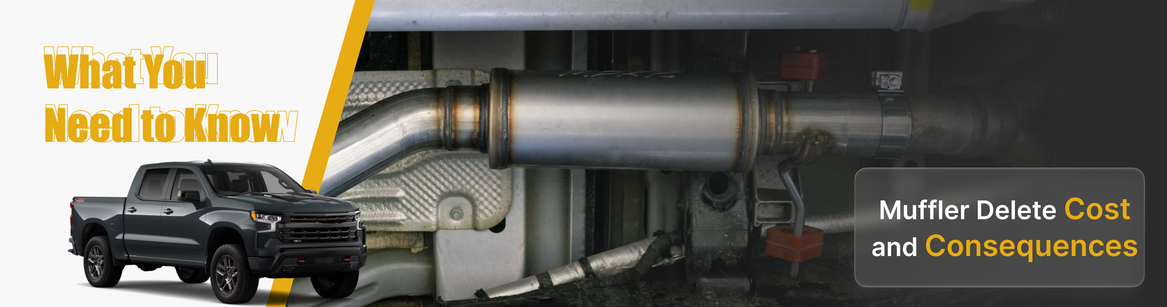 Muffler Delete Cost and Consequences: What You Need to Know