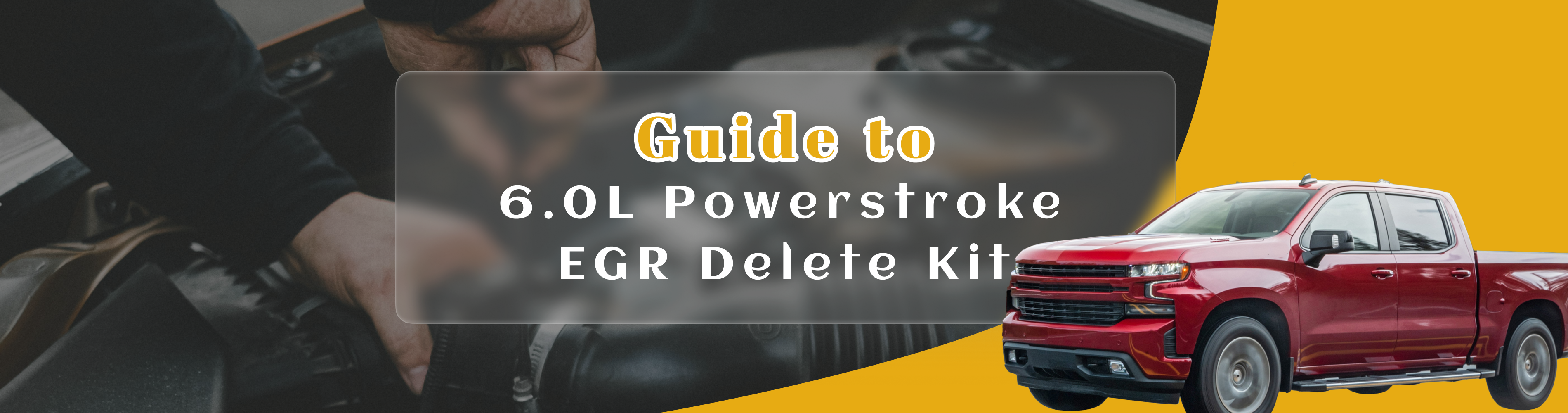 Guide to 6.0L Powerstroke EGR Delete Kit