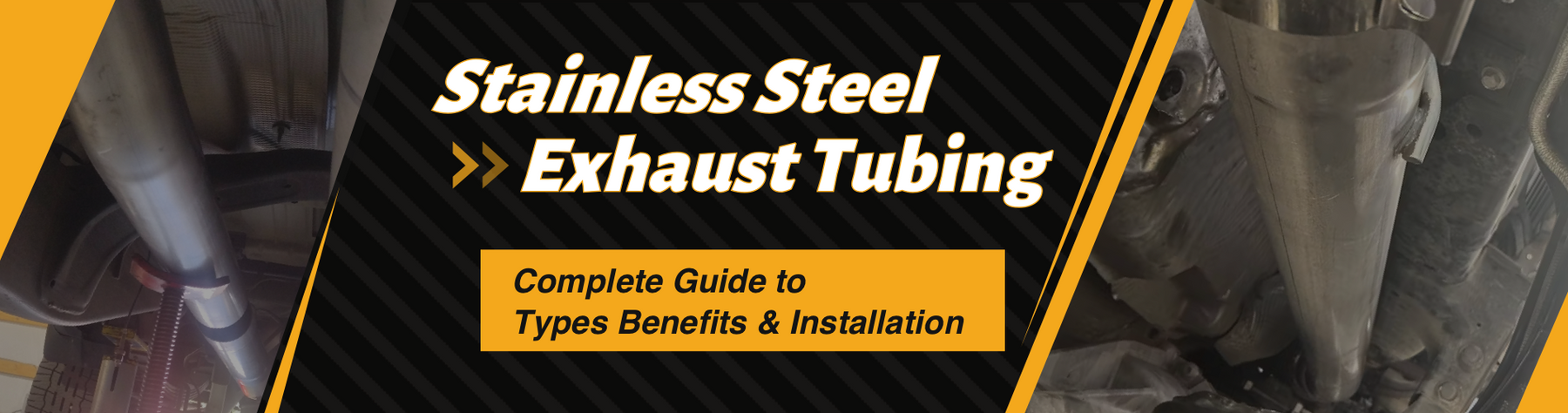 Stainless Steel Exhaust: 304 vs 409 Grade, Pipe Sizes & Bending Guide