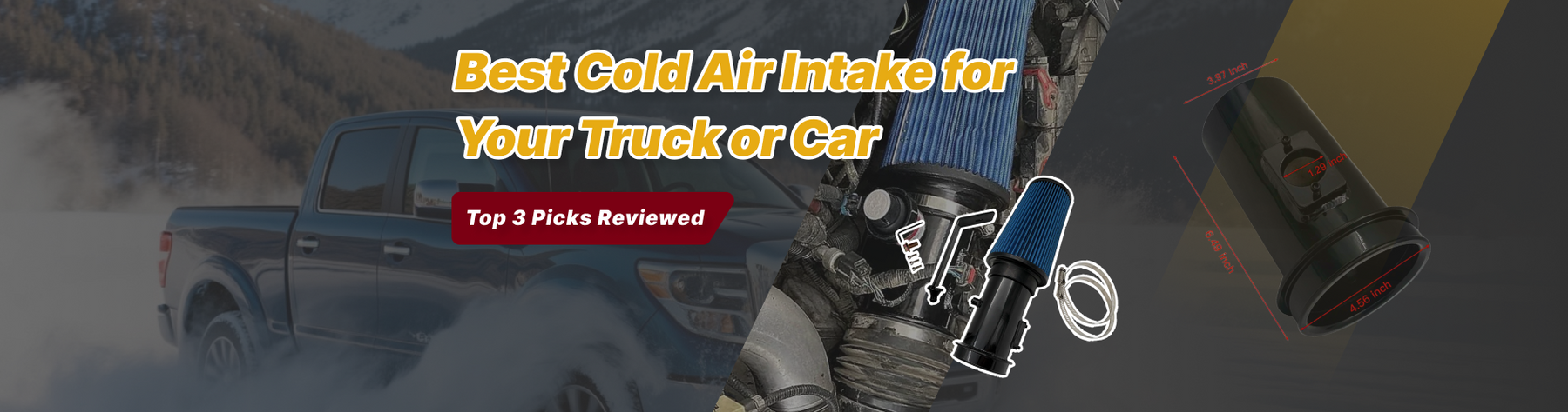 Best Cold Air Intake for Your Truck or Car: Top 3 Picks Reviewed