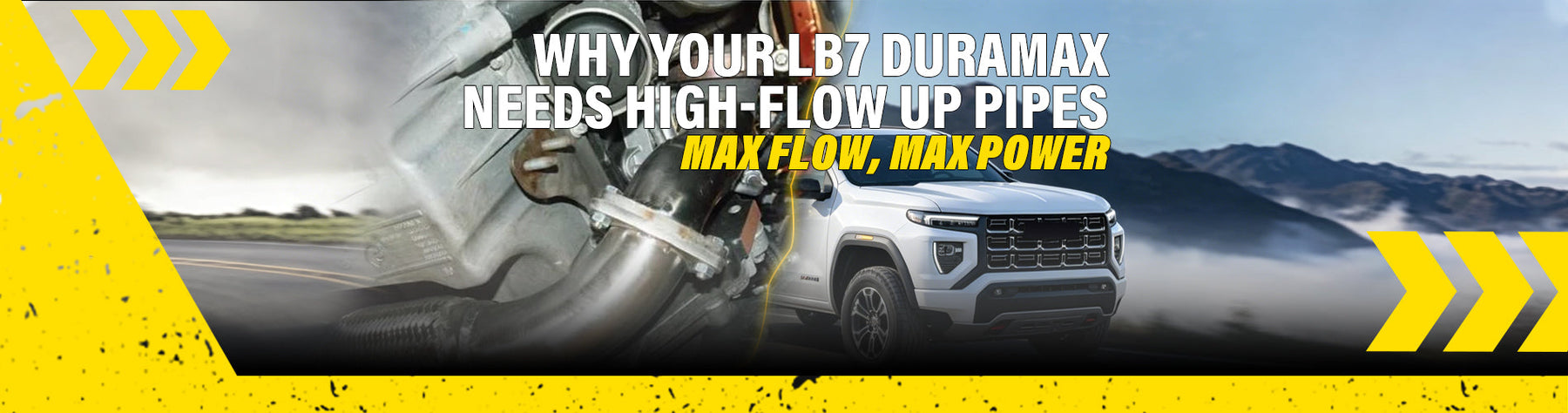 Why Your LB7 Duramax Needs High-Flow Up Pipes: Max Flow, Max Power