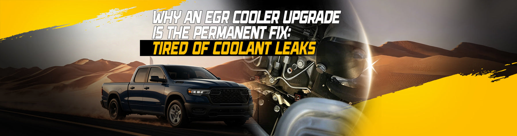 Why an EGR Cooler Upgrade is the Permanent Fix: Tired of Coolant Leaks