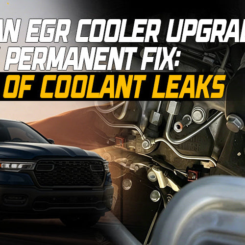 EGR Cooler Delete: Permanent Fix for Coolant Leaks