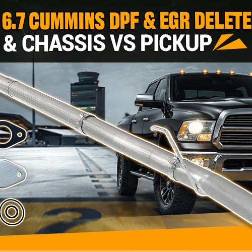 Why Your 6.7L Cummins DPF & EGR Delete Won’t Fit: Cab & Chassis vs Pickup