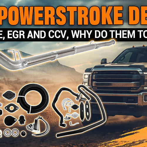 6.7L Powerstroke Delete — Race Pipe, EGR and CCV, Why Do Them Together?