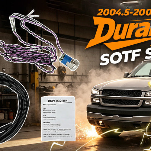 How to Install a Key Lock DSP5 SOTF Switch on a 2004.5-2005 LLY Duramax (40-Minute DIY)