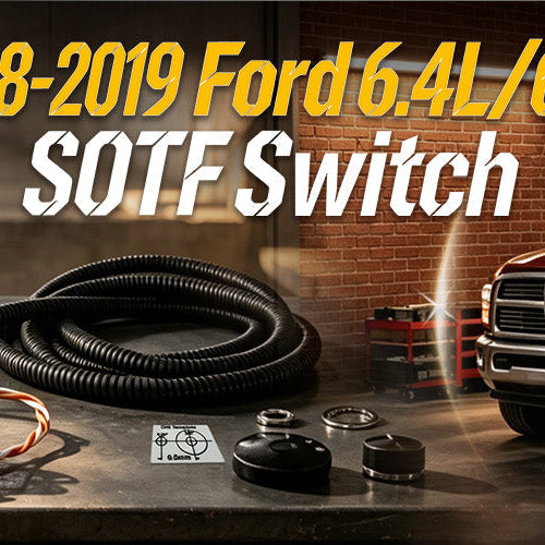 How to Install an SOTF Switch on a 2008-2010 6.4L Powerstroke (Soldering Guide)