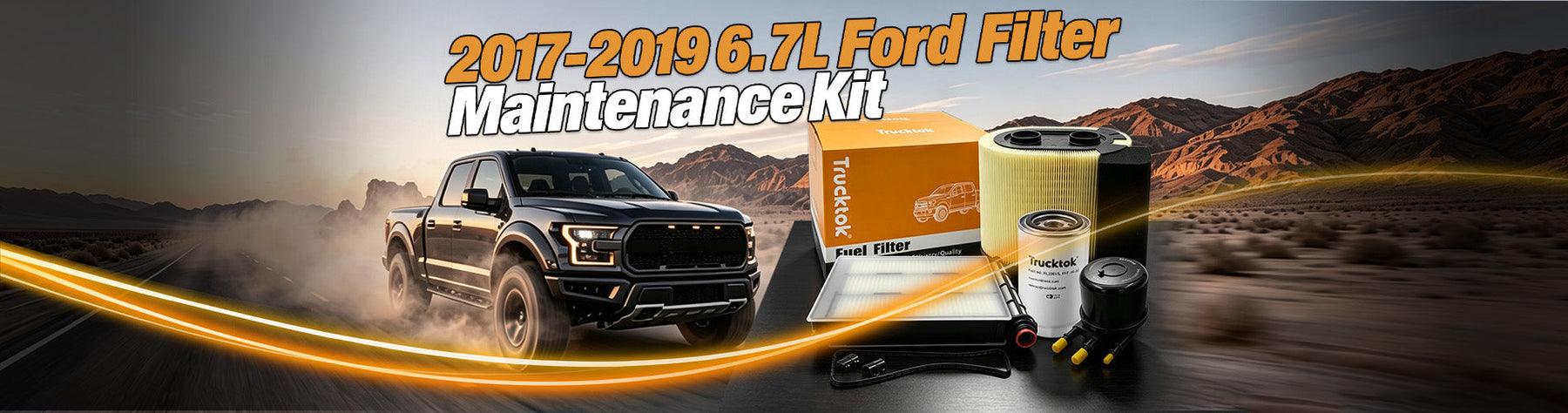 2017-2019 6.7L Powerstroke Filter Kit Guide: FD4625, FL2051S, FA1927