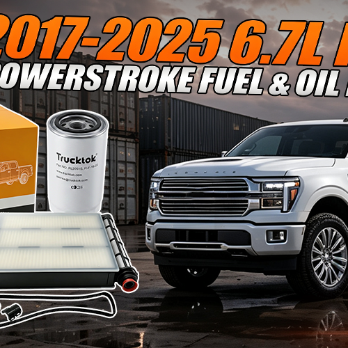 2017-2025 6.7L Powerstroke Fuel + Oil Filter Guide (FD4625 / FL2051S)