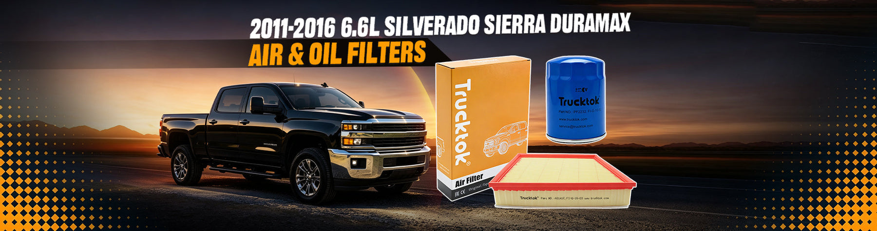 2011-2016 Duramax Air and Oil Filter Kit Guide (A3141C / PF2232)