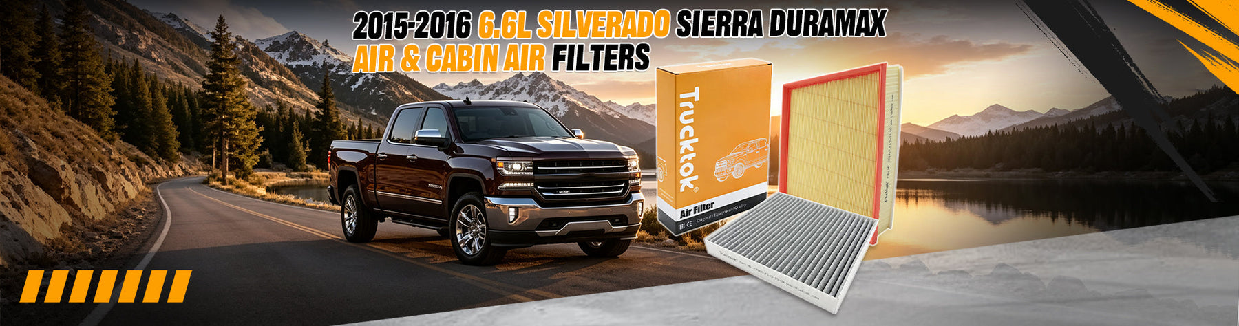 2015-2016 Duramax Air and Cabin Filter Guide (A3141C / CP809)