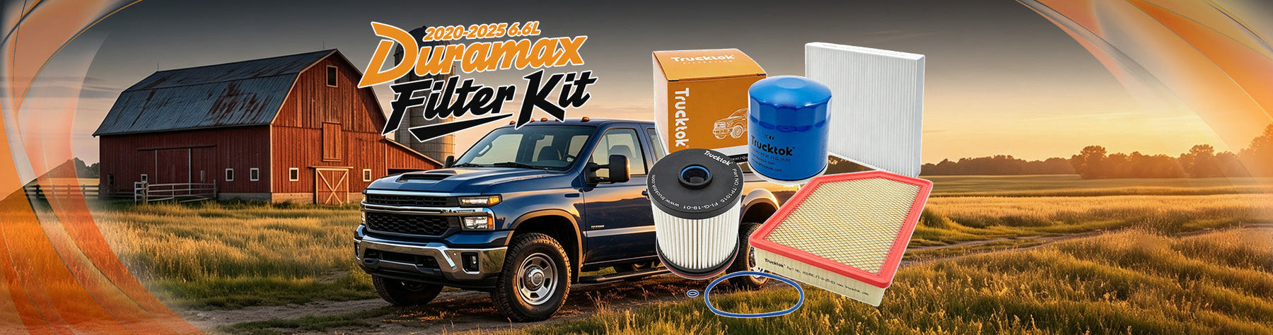 2020-2025 L5P Duramax Fuel + Oil Filter Combo — TP1015 & PF26, $53.98