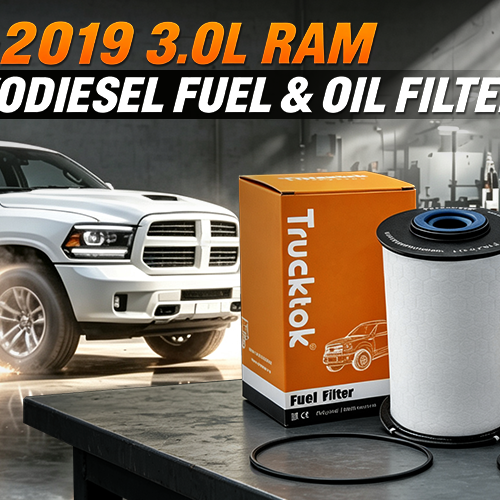2014-2019 EcoDiesel Fuel + Oil Filter Guide (68235275AB / 68229402AA)