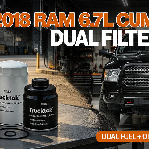 2013-2018 Ram 6.7L Cummins Filter Kit — Dual Fuel + Oil, $90.90