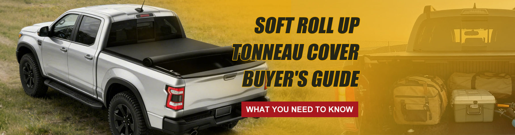 Soft Roll Up Tonneau Cover Buyer's Guide: What You Need to Know