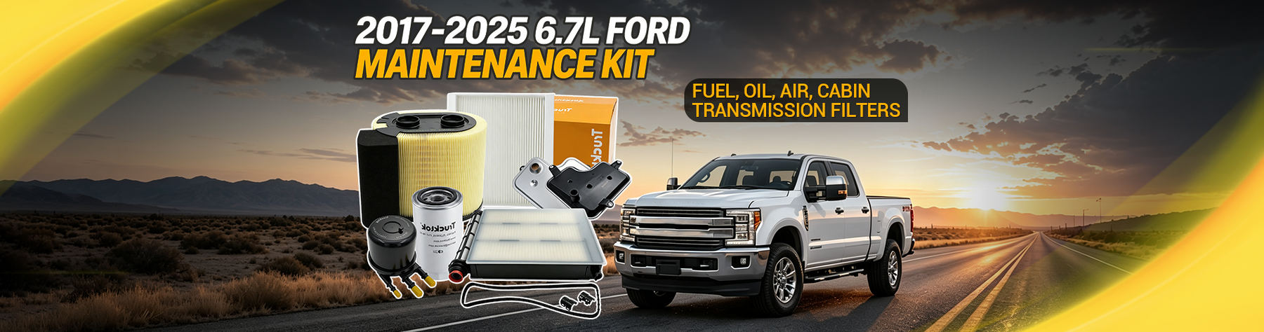 2017-2025 6.7L Powerstroke 5-Filter Kit Guide (FD4625 / FL2051S / FT187)