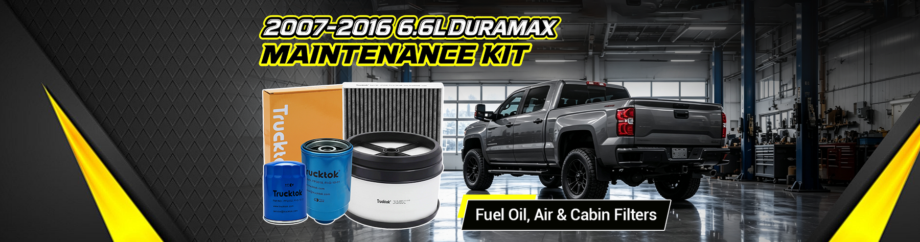 2007-2016 Duramax 4-Filter Kit Guide (TP3018 / PF2232)