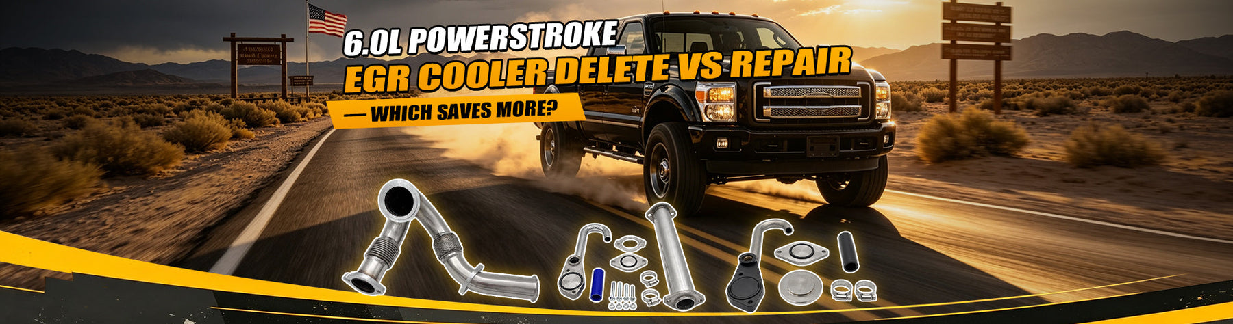 6.0L Powerstroke EGR Cooler Delete vs Repair — Which Saves More?