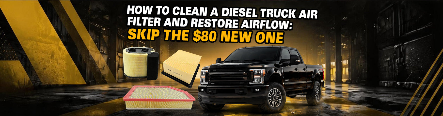 How to Clean a Diesel Truck Air Filter and Restore Airflow: Skip the $80 New One