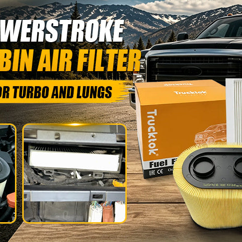 6.7L Powerstroke Air & Cabin Air Filter — One Box for Turbo and Lungs