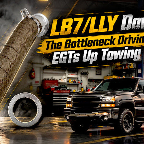 LB7/LLY Downpipe: The Bottleneck Driving EGTs Up Towing