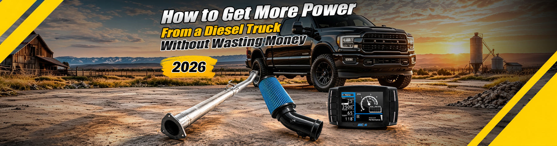 How to Get More Power From a Diesel Truck Without Wasting Money (2026)