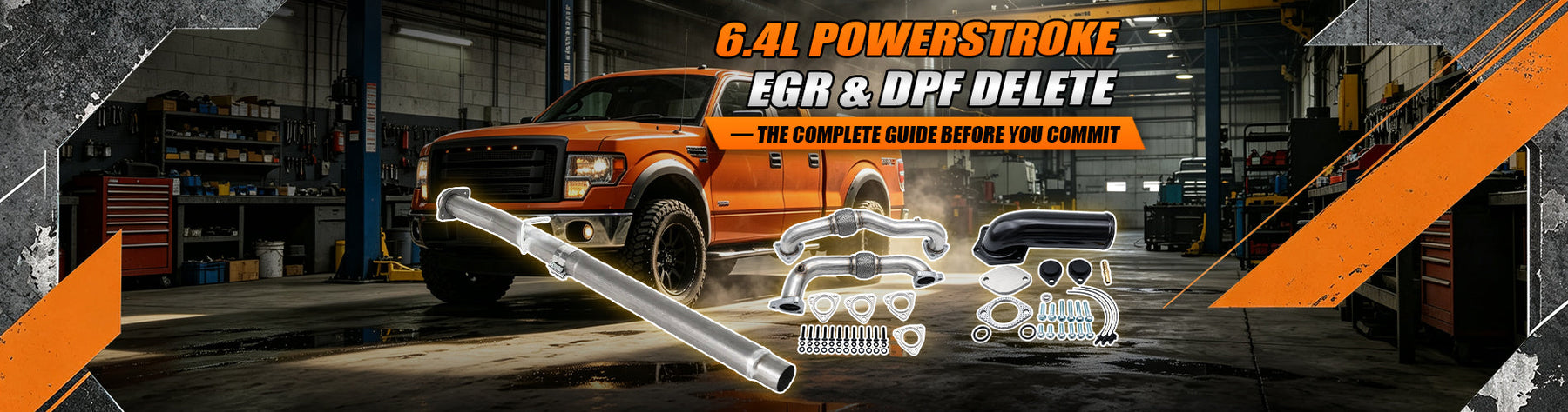 6.4L Powerstroke EGR & DPF Delete — The Complete Guide Before You Commit