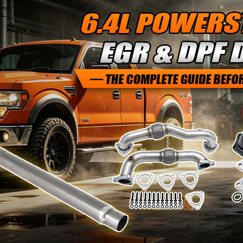 6.4L Powerstroke EGR & DPF Delete — The Complete Guide Before You Commit
