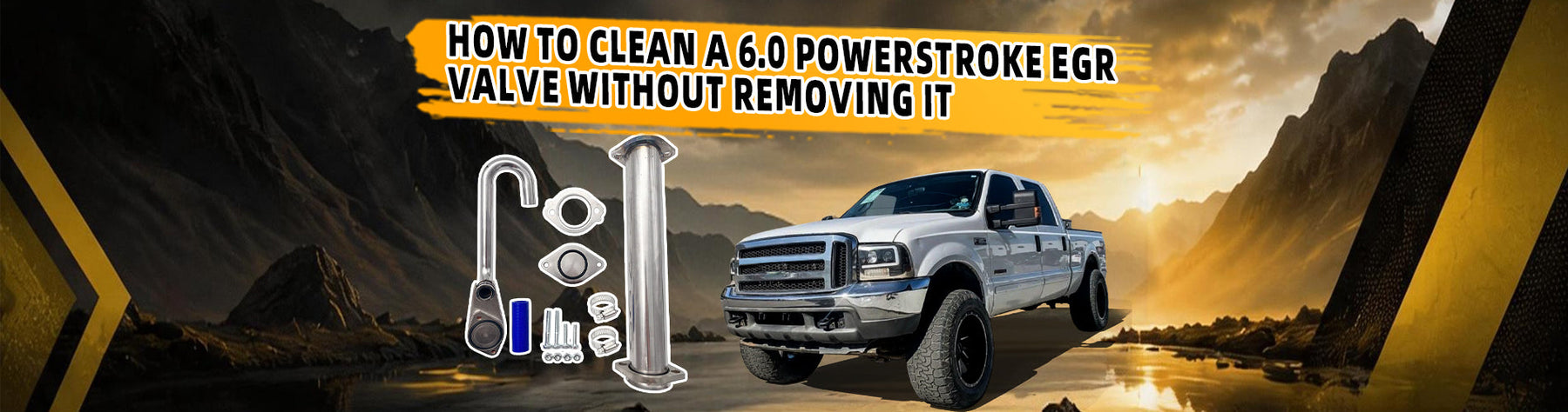 How to Clean a 6.0 Powerstroke EGR Valve Without Removing It