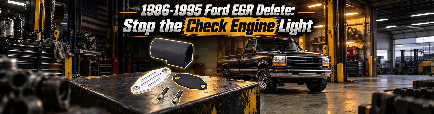 1986-1995 Ford EGR Delete: Stop the Check Engine Light