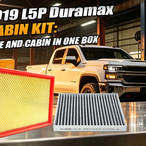 2017-2019 L5P Duramax Air + Cabin Kit: Clean Engine and Cabin in One Box