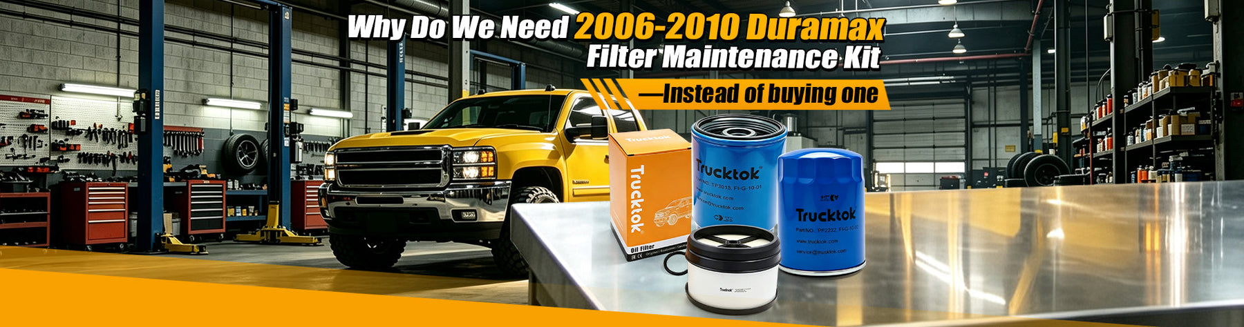 Why Do We Need 2006-2010 Duramax Filter Maintenance Kit —Instead of buying one