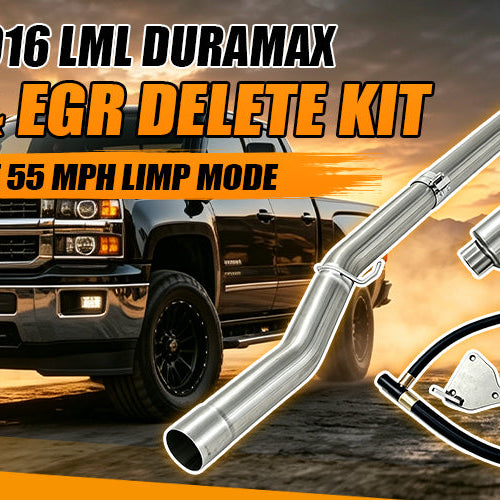 2011-2016 LML Duramax DPF & EGR Delete Kit — End the 55 MPH Limp Mode