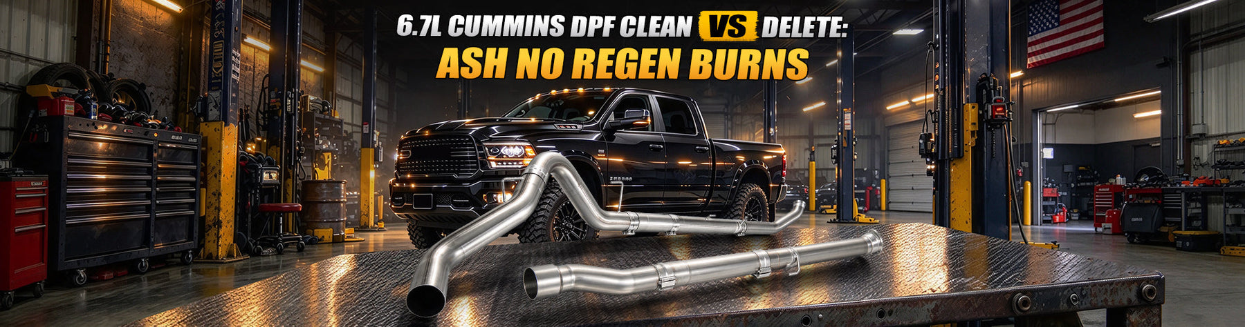 6.7L Cummins DPF Clean vs Delete: Ash No Regen Burns