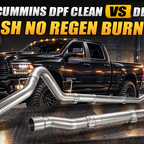 6.7L Cummins DPF Clean vs Delete: Ash No Regen Burns