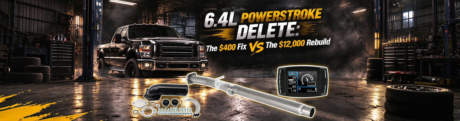 6.4L Powerstroke Delete: The 400 Fix vs The 12,000 Rebuild