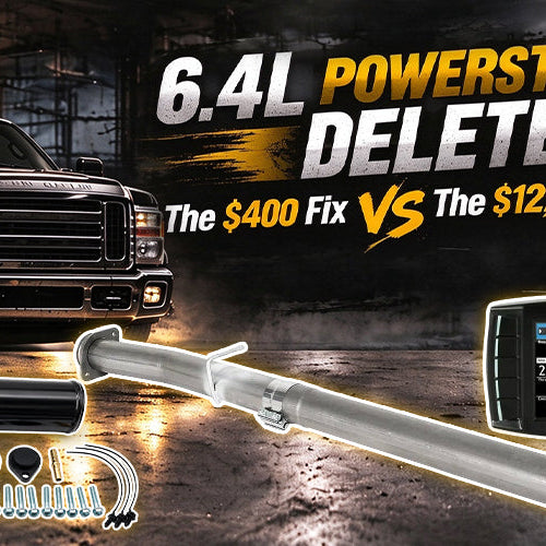 6.4L Powerstroke Delete: The 400 Fix vs The 12,000 Rebuild