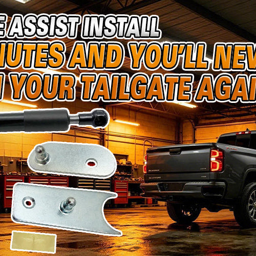 Tailgate Assist Install — 5 Minutes and You’ll Never Slam Your Tailgate Again