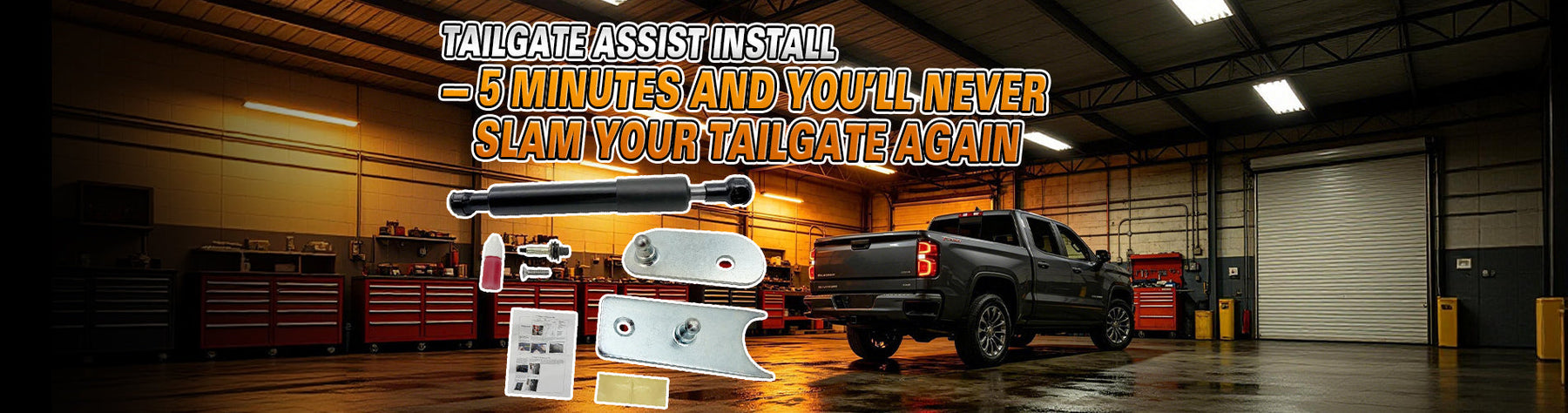 Tailgate Assist Install — 5 Minutes and You’ll Never Slam Your Tailgate Again